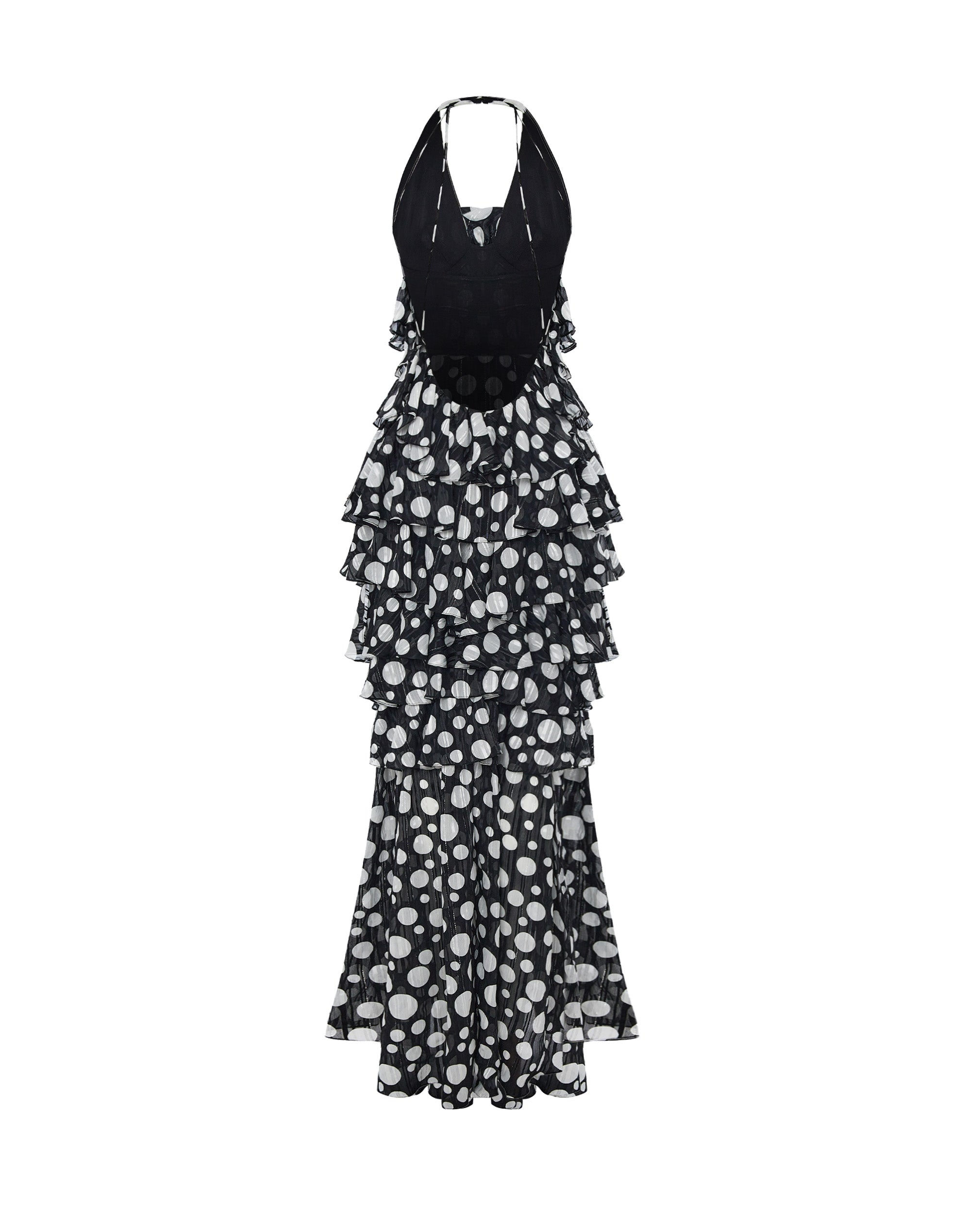 Chiffon maxi dress – Rasario