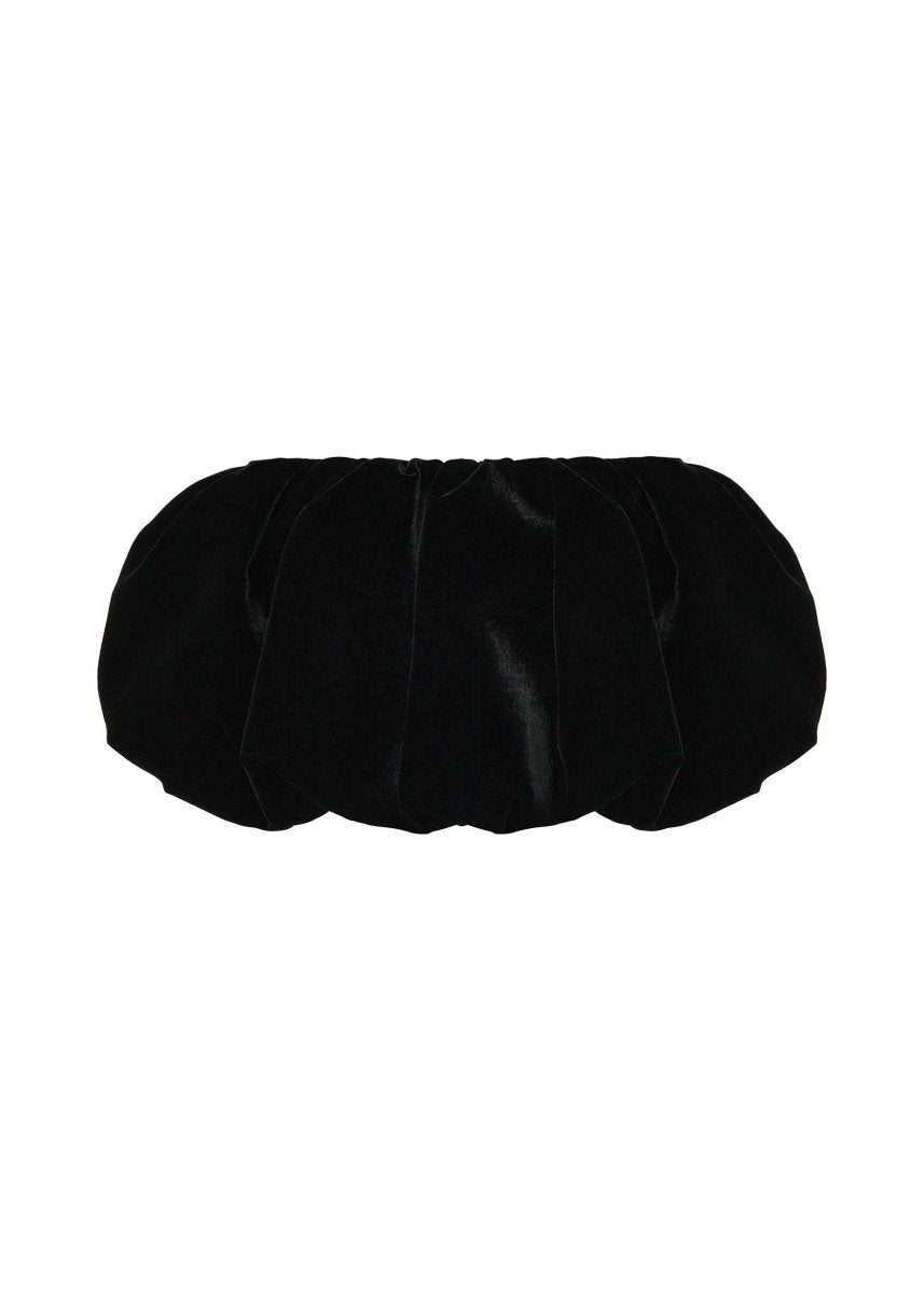 Draped satin mini skirt – Rasario