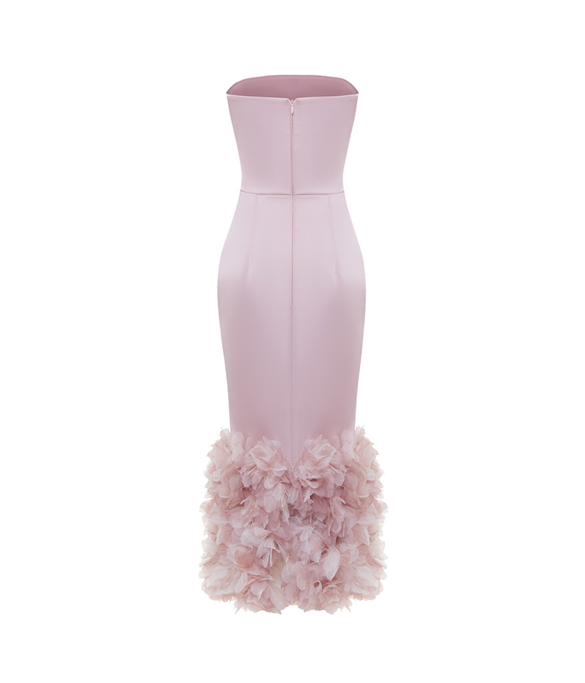 Satin midi dress
