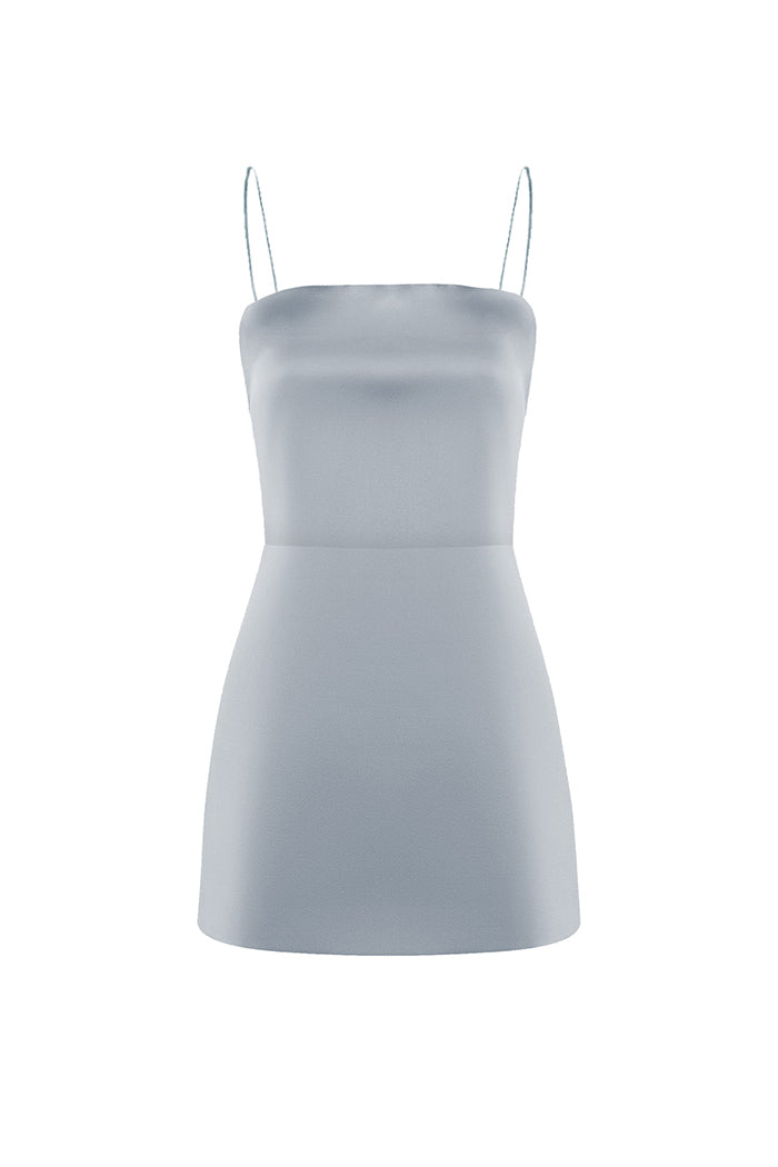 Satin mini dress