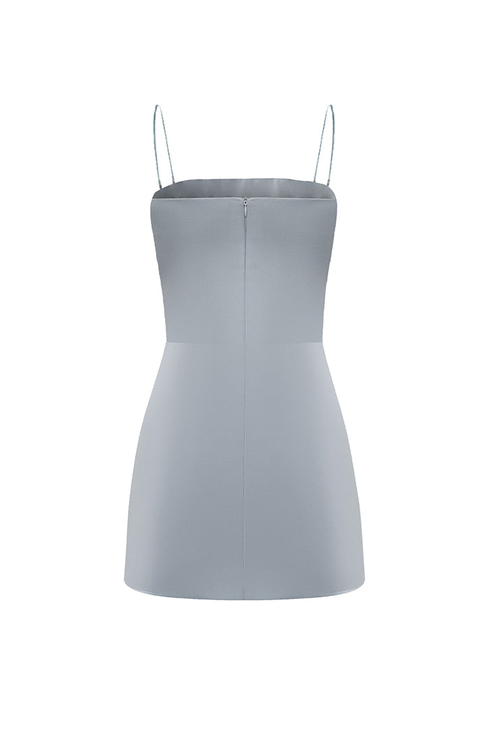 Satin mini dress