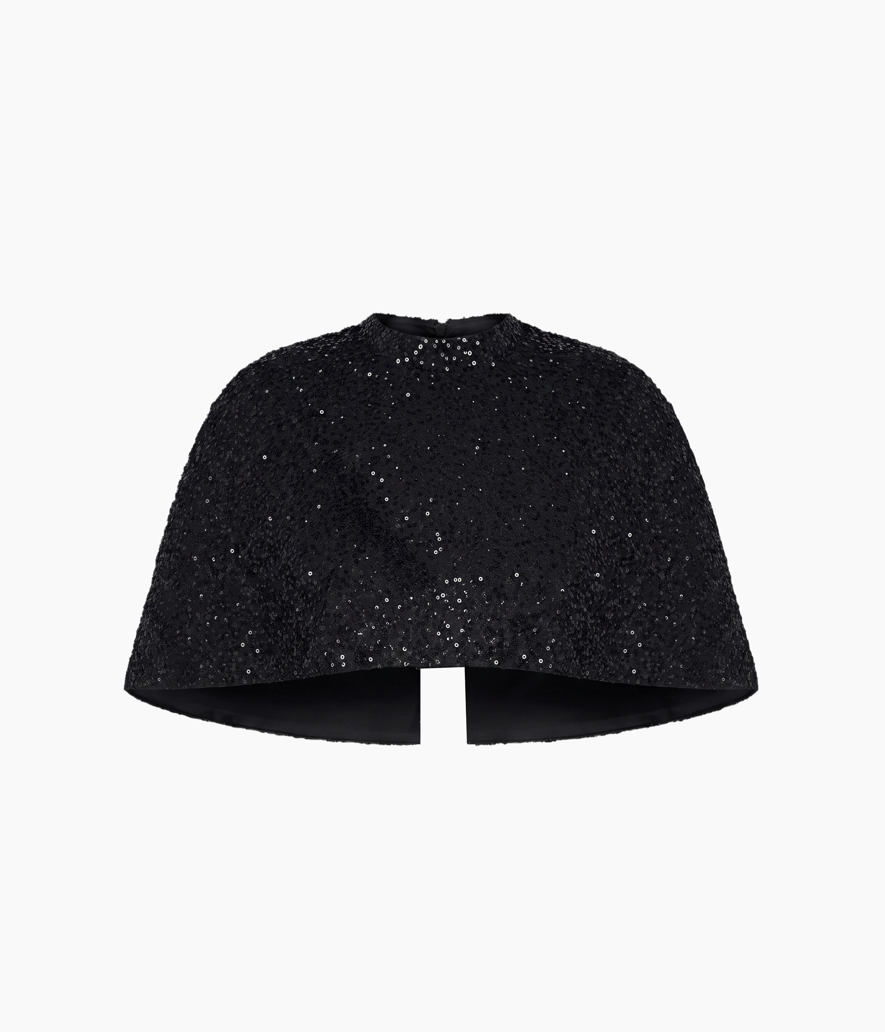 Sequin-Embroidered Cape