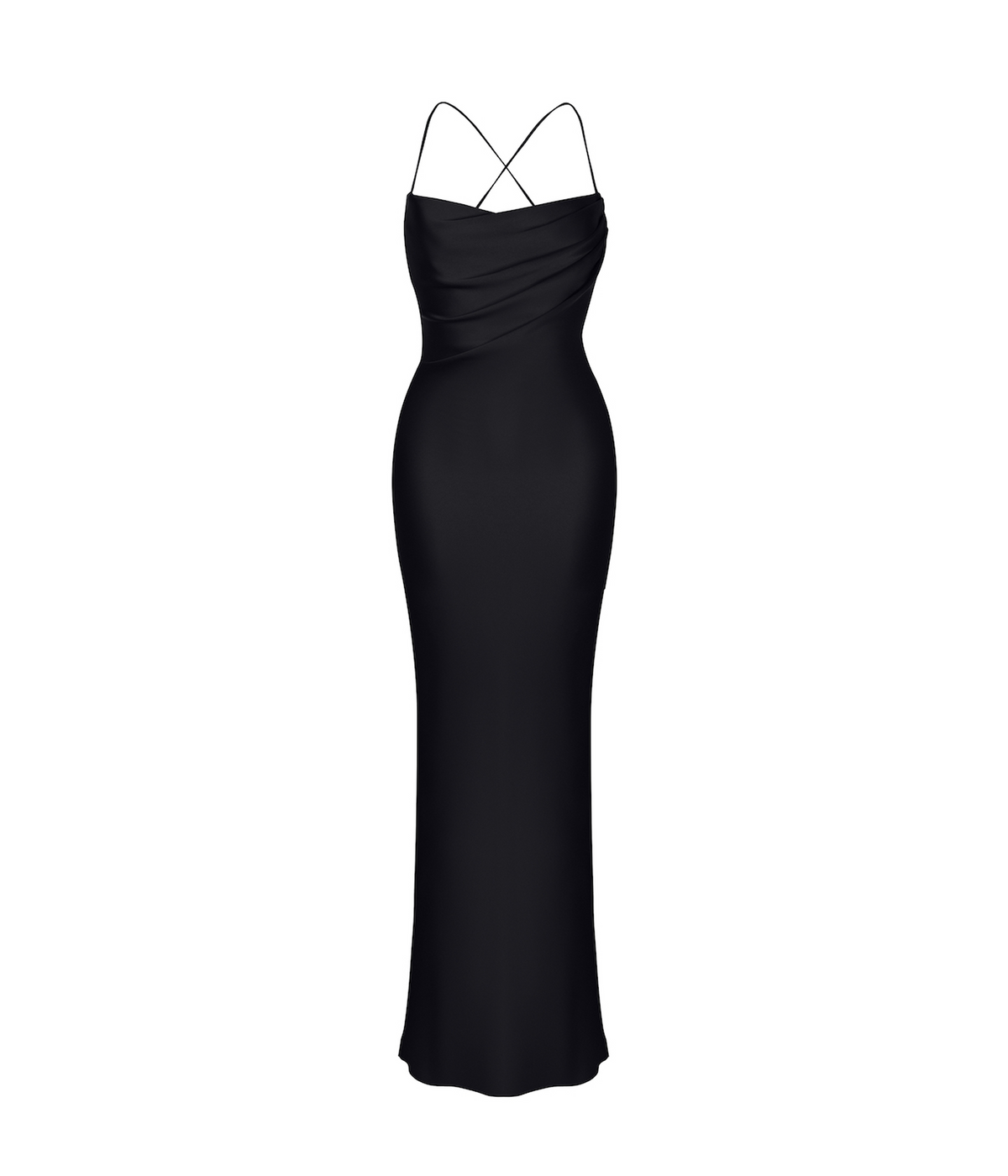 Satin slip gown