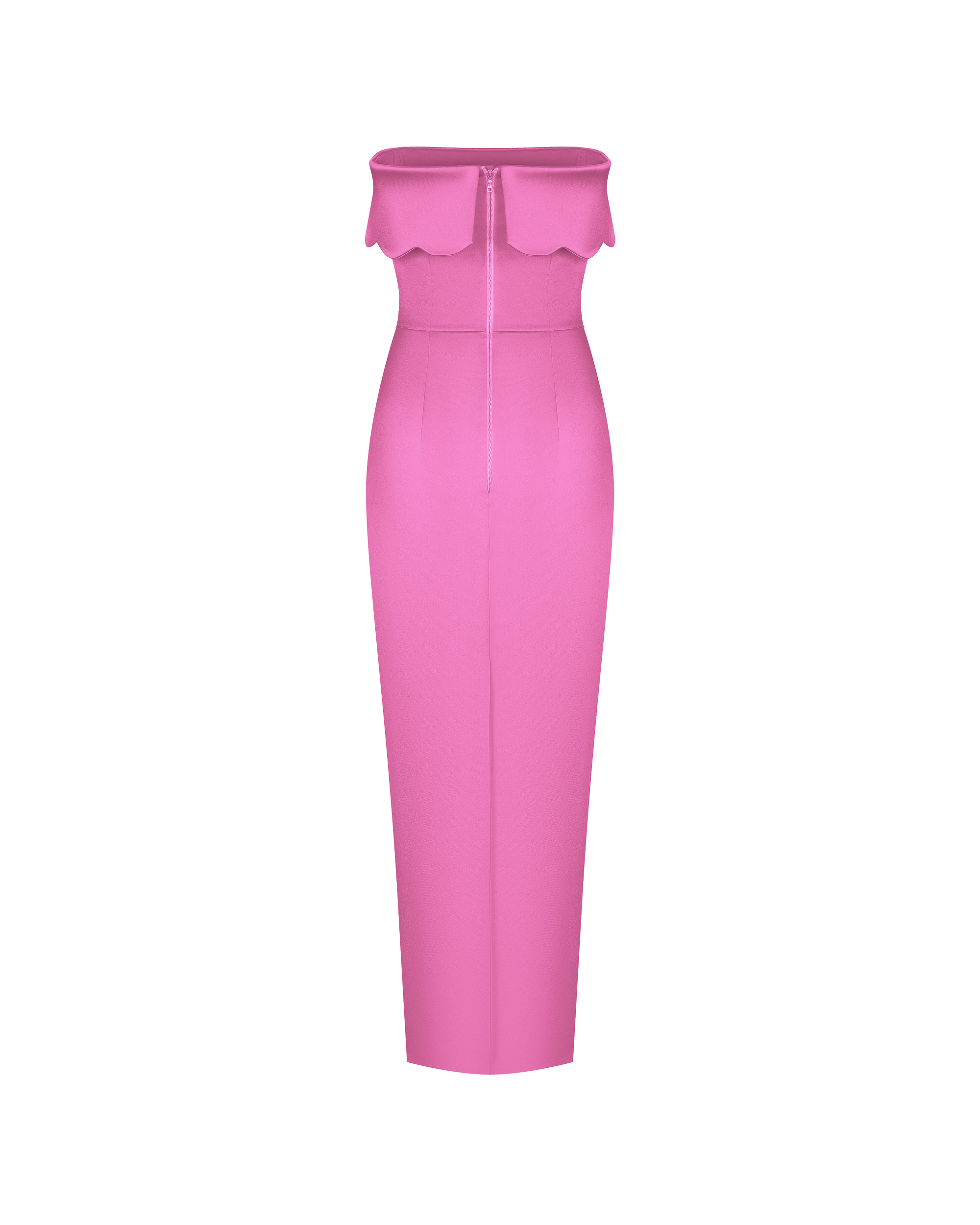 Satin corset midi dress – Rasario