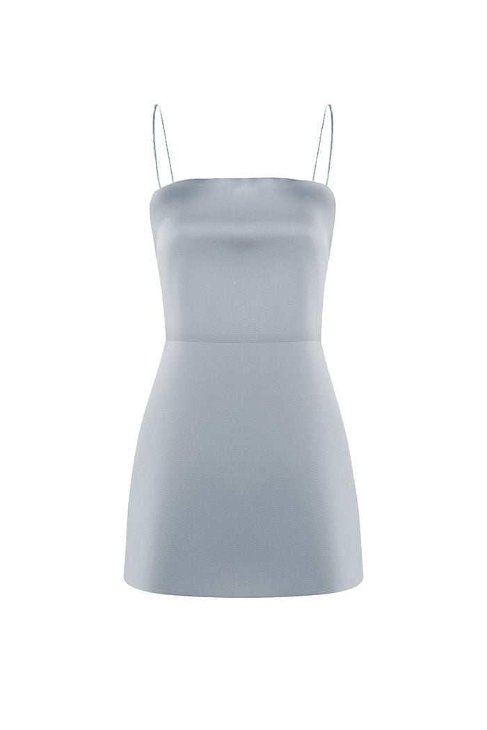 Satin mini dress – Rasario