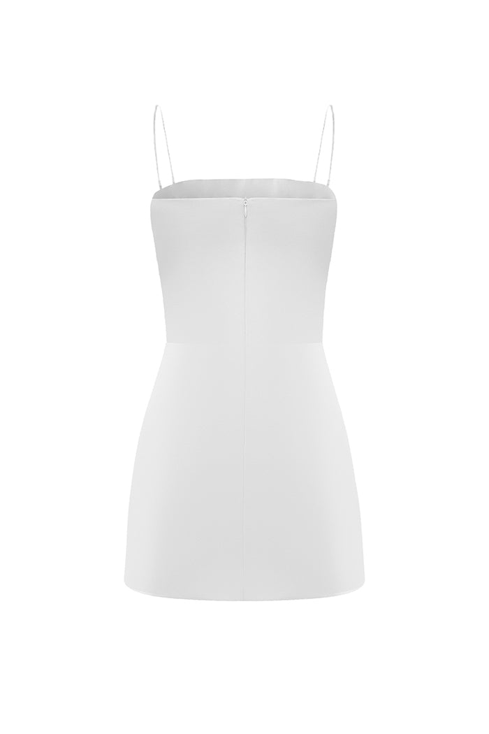 Satin mini dress – Rasario