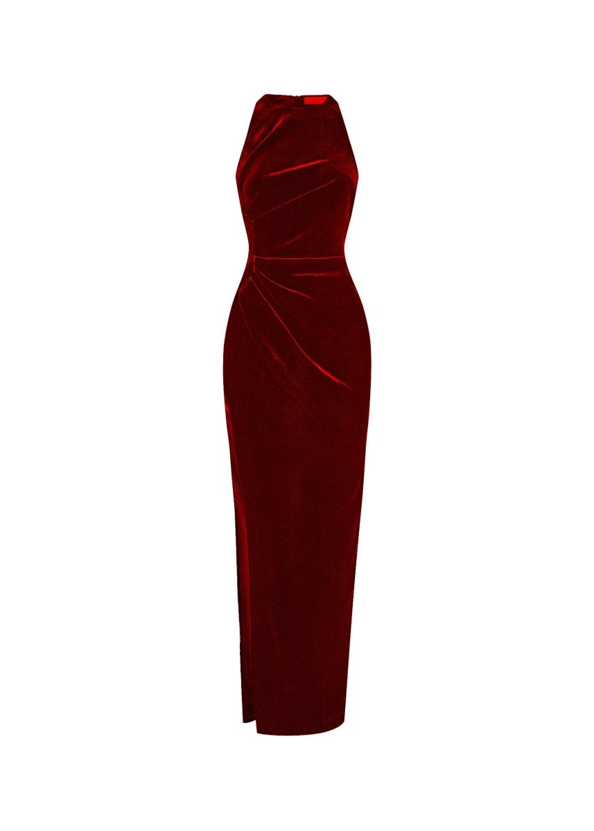 black bodycon maxi dress Black Sleeveless Bodycon Ribbed Knit Maxi Dress