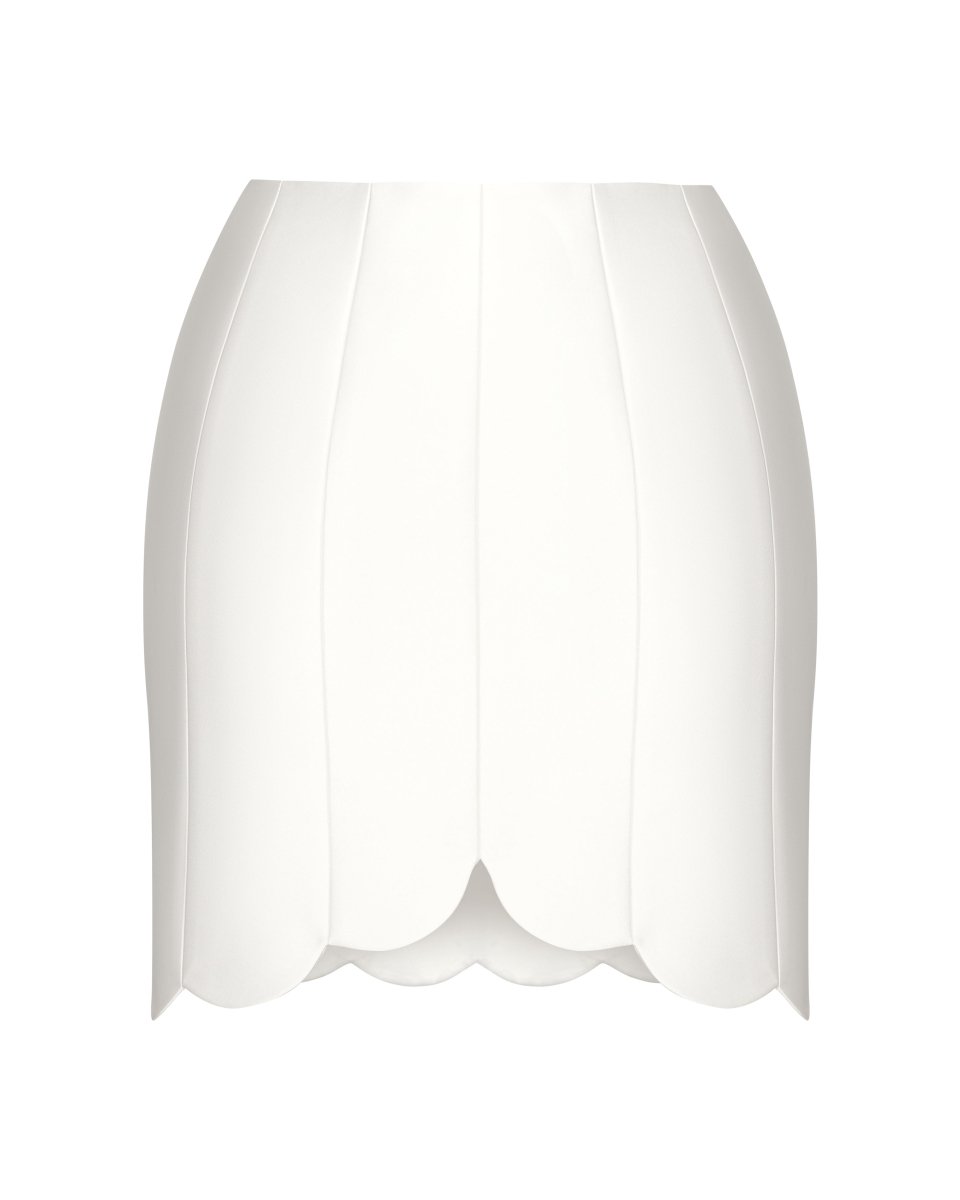 Satin mini skirt – Rasario