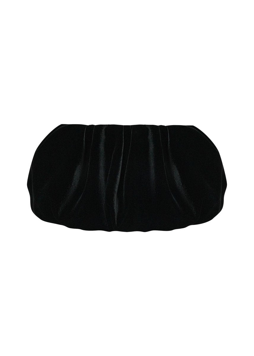 Draped satin mini skirt – Rasario