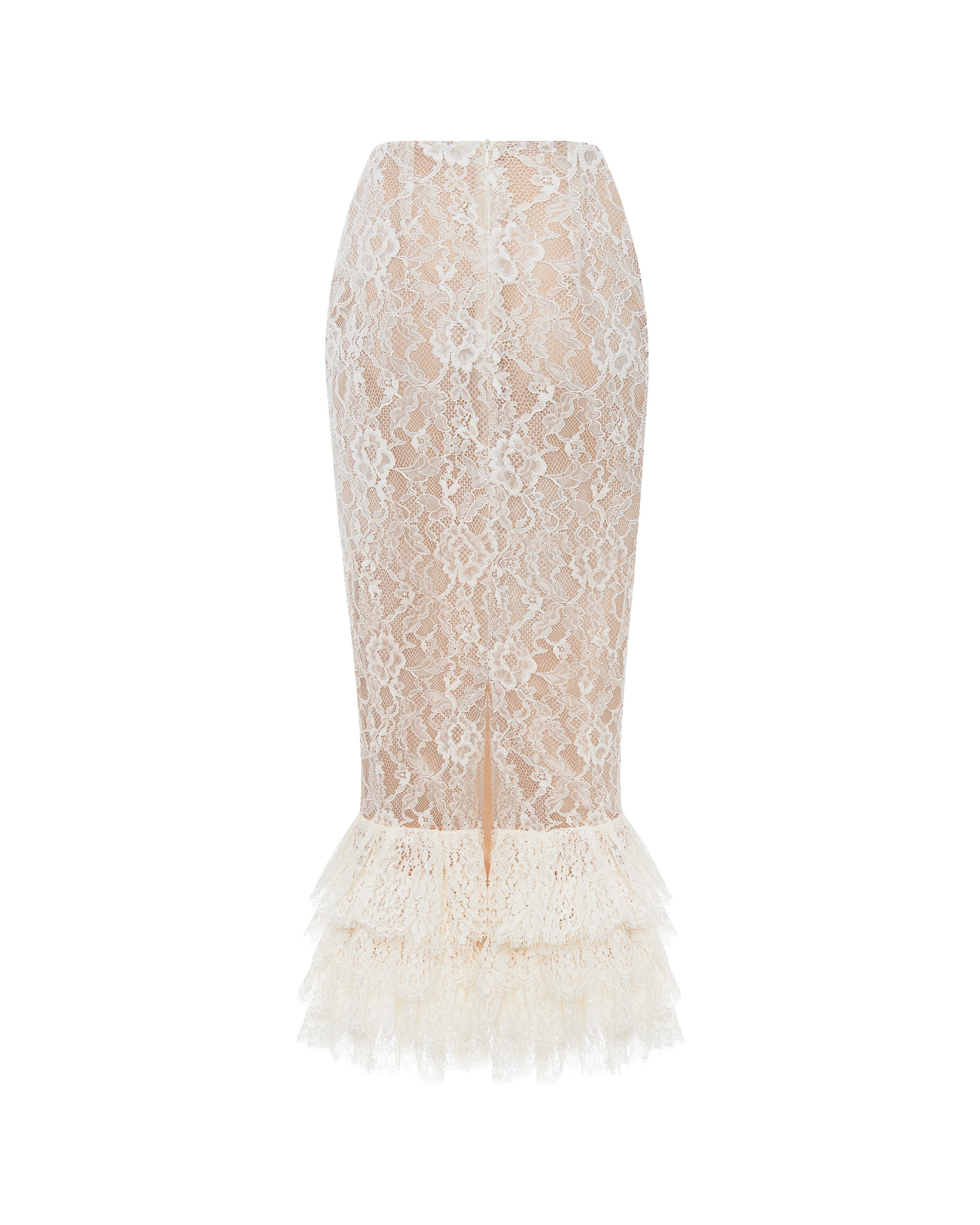 Lace midi skirt – Rasario