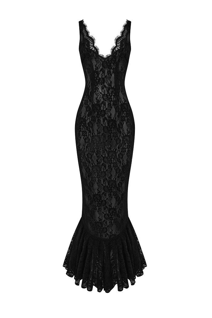 Lace maxi dress