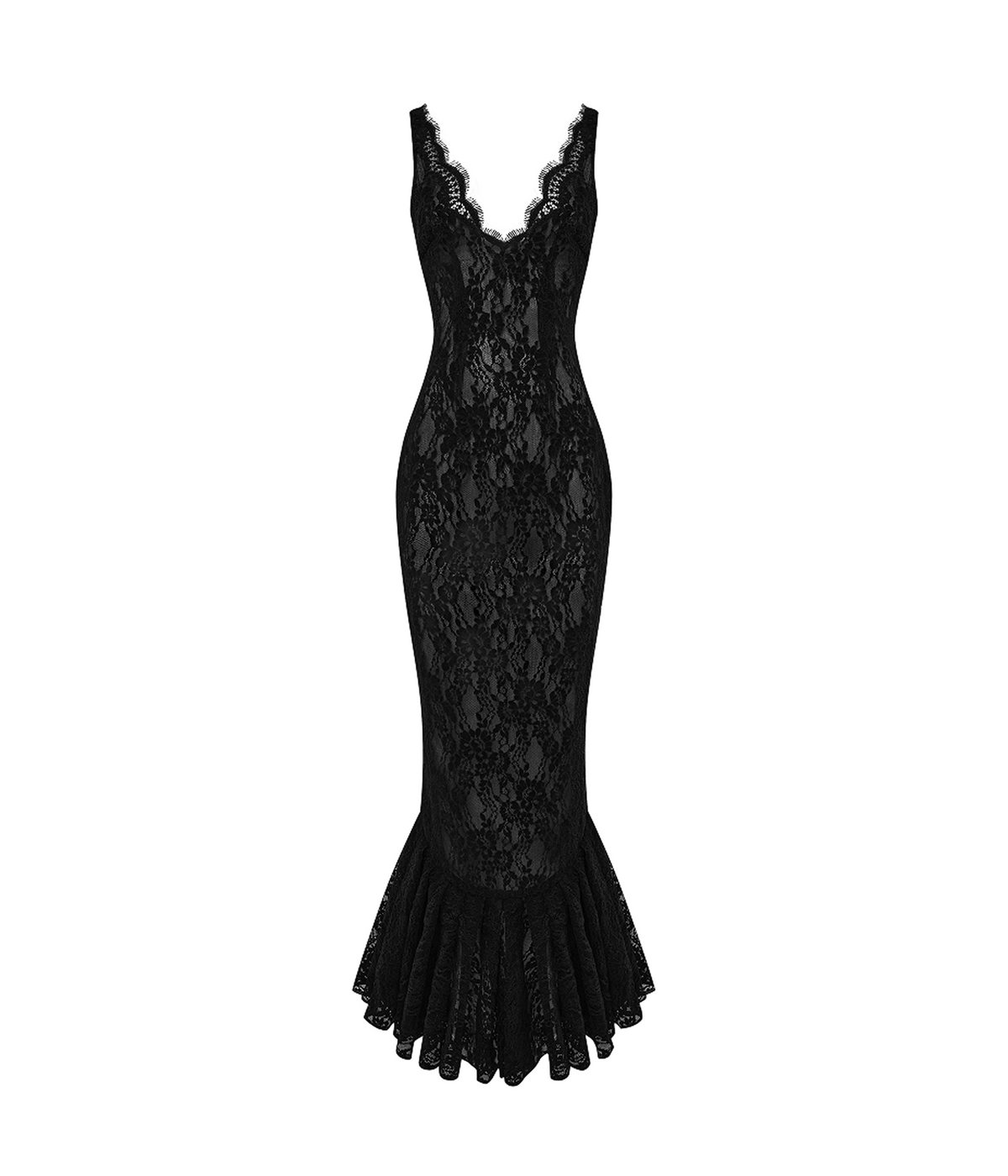 Lace maxi dress