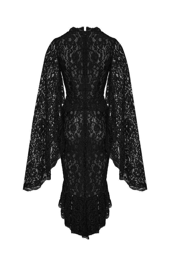 Lace midi dress