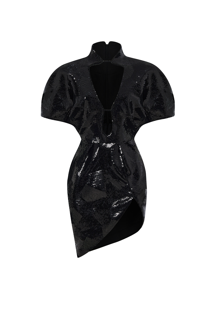 Sequin midi dress