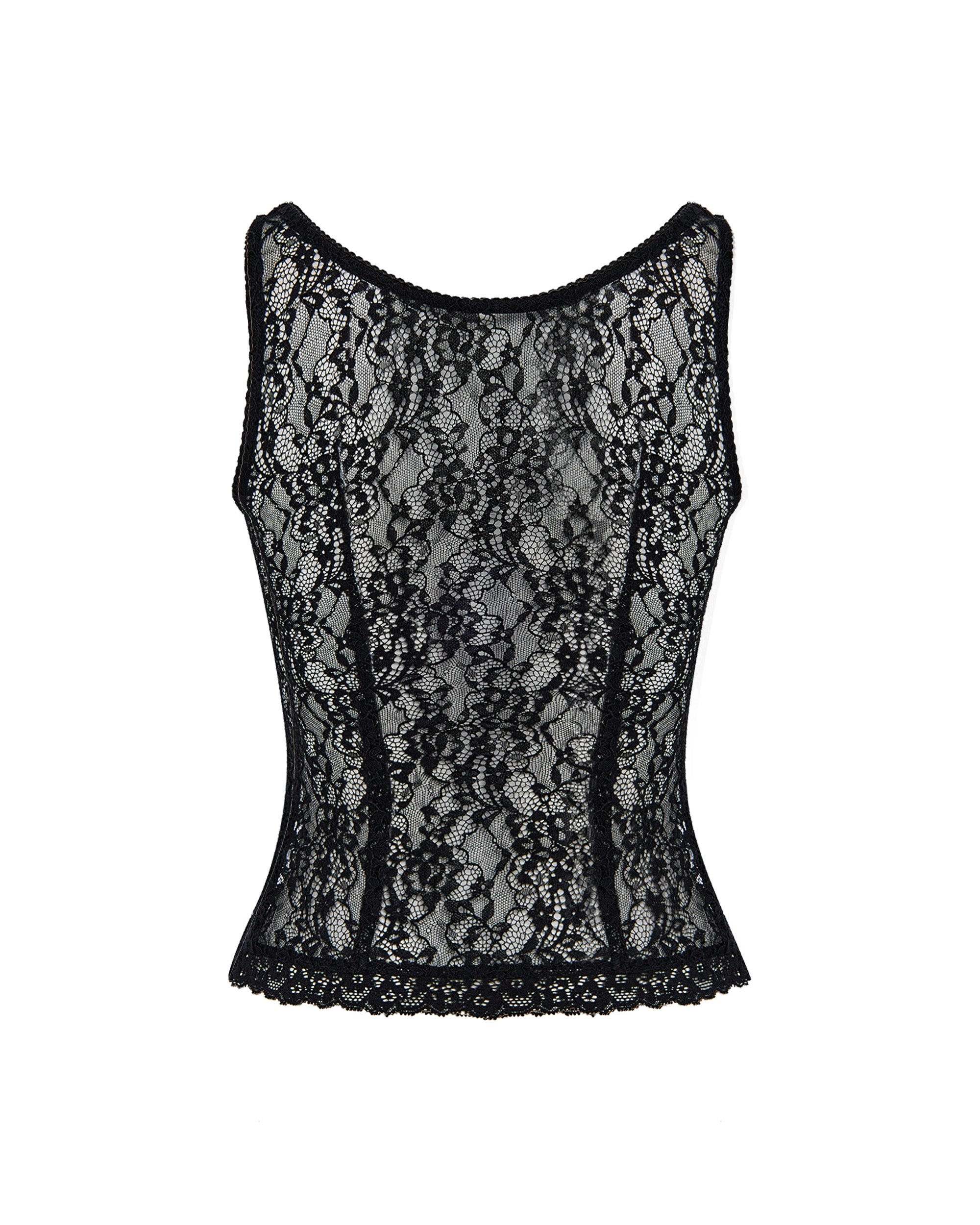 Lace tank top