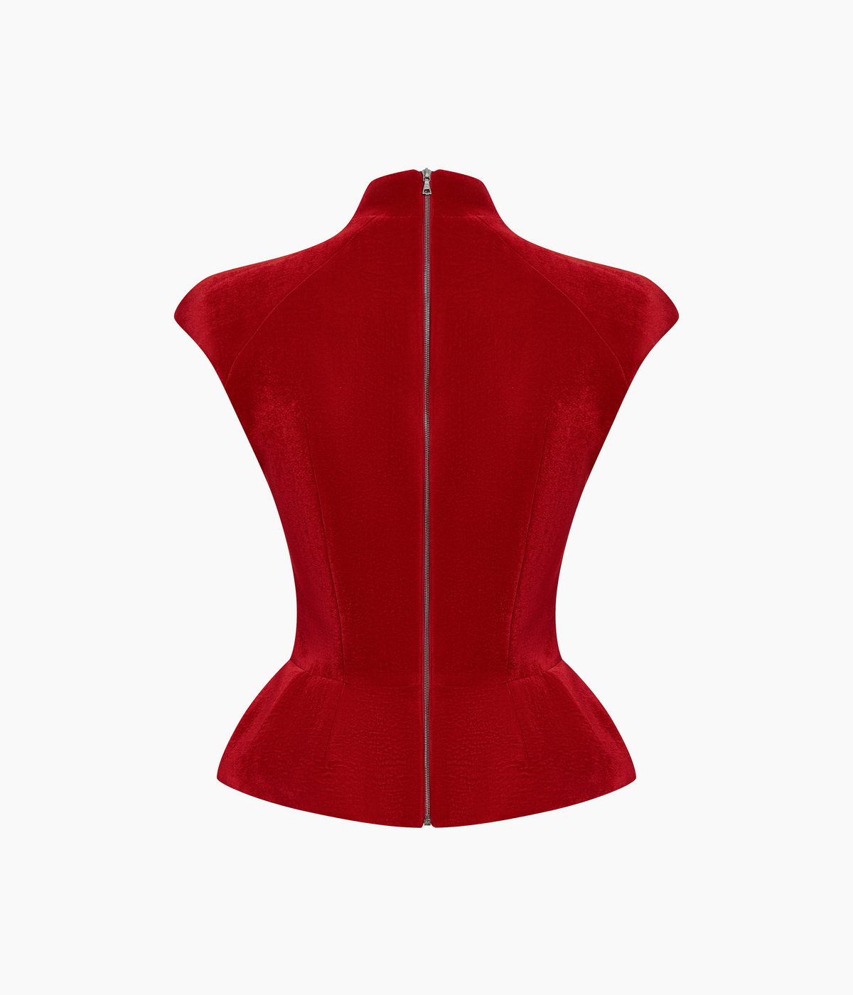 Velvet top with lacing