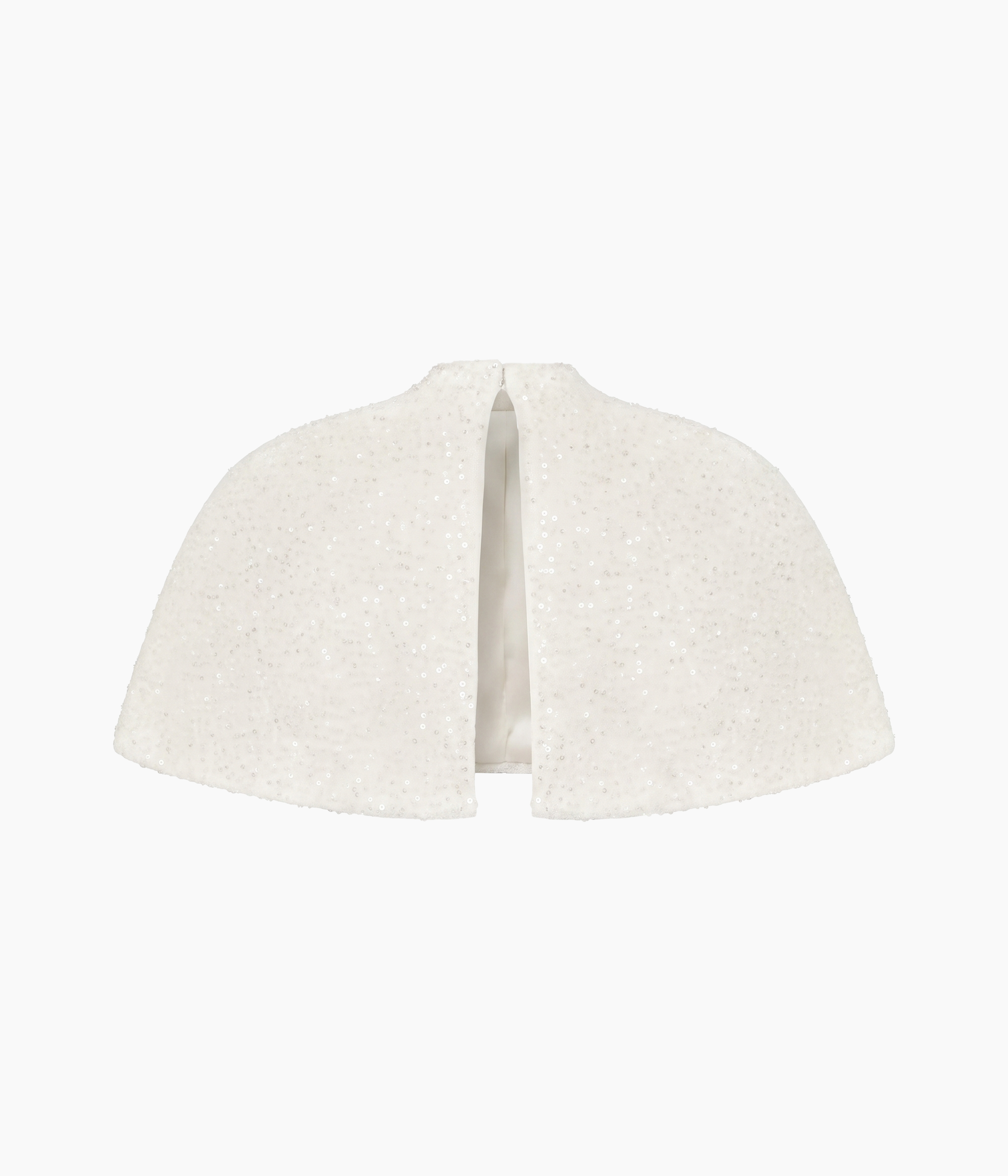 Sequin-Embroidered Cape