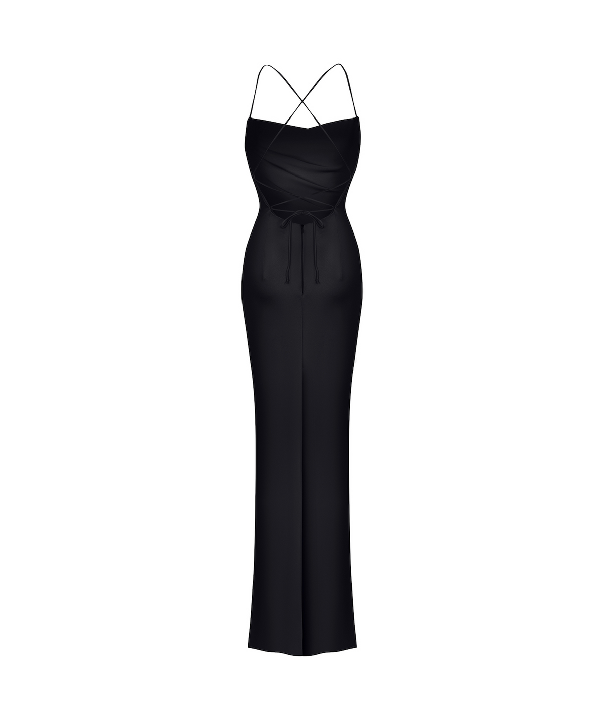 Satin slip gown