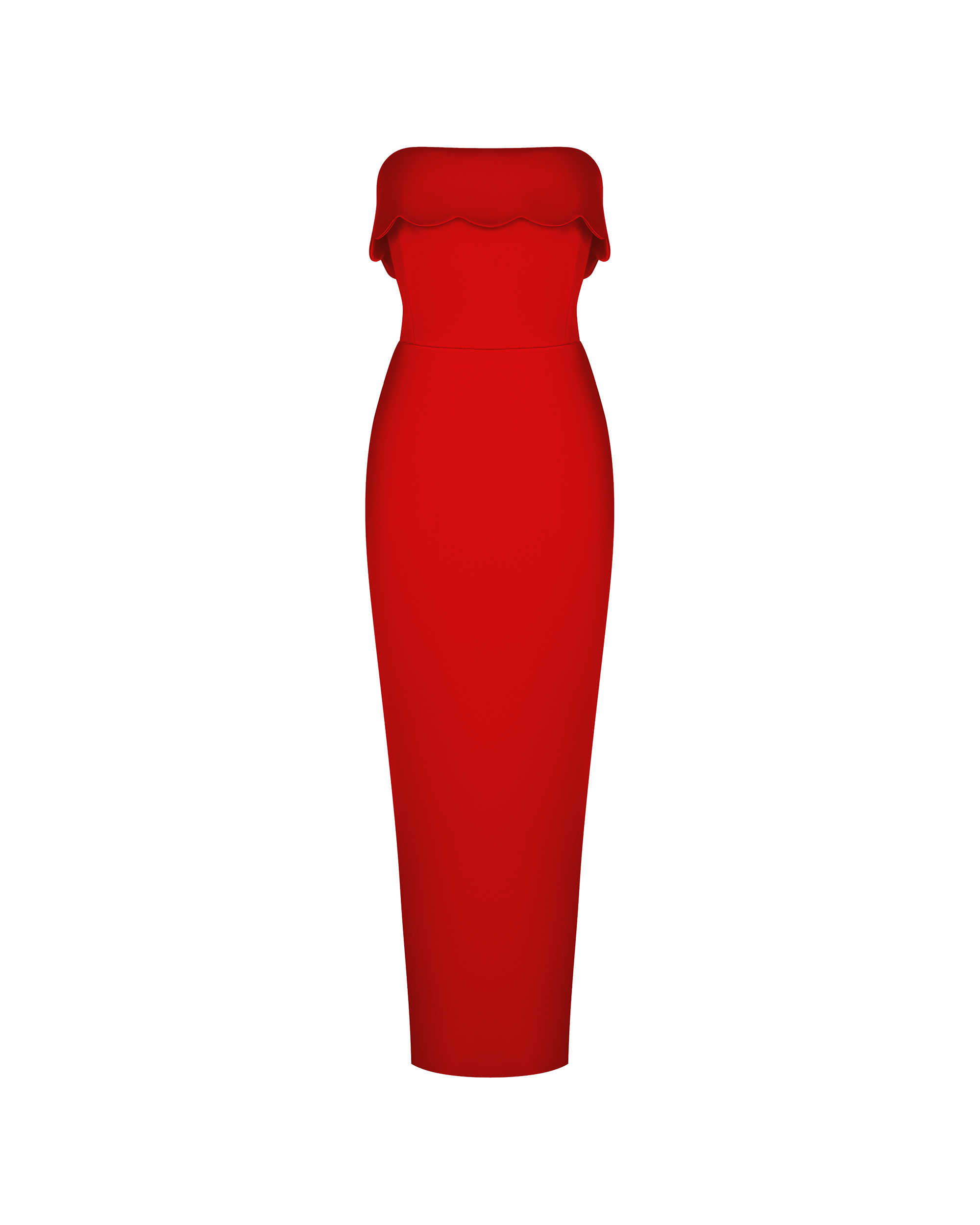 Satin corset midi dress – Rasario