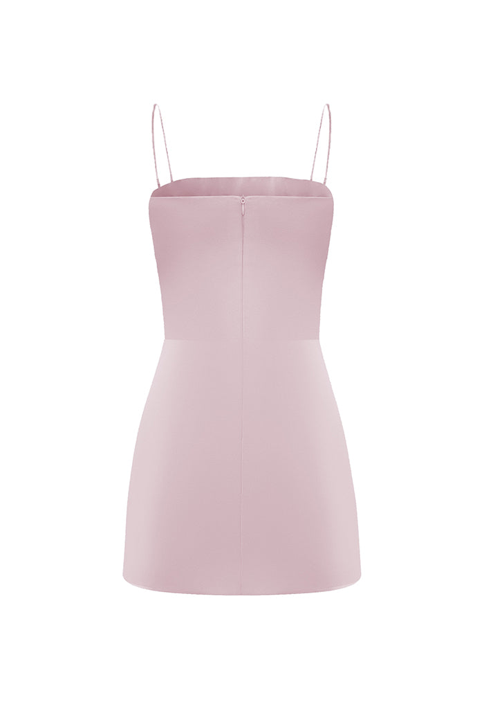 Satin mini dress – Rasario