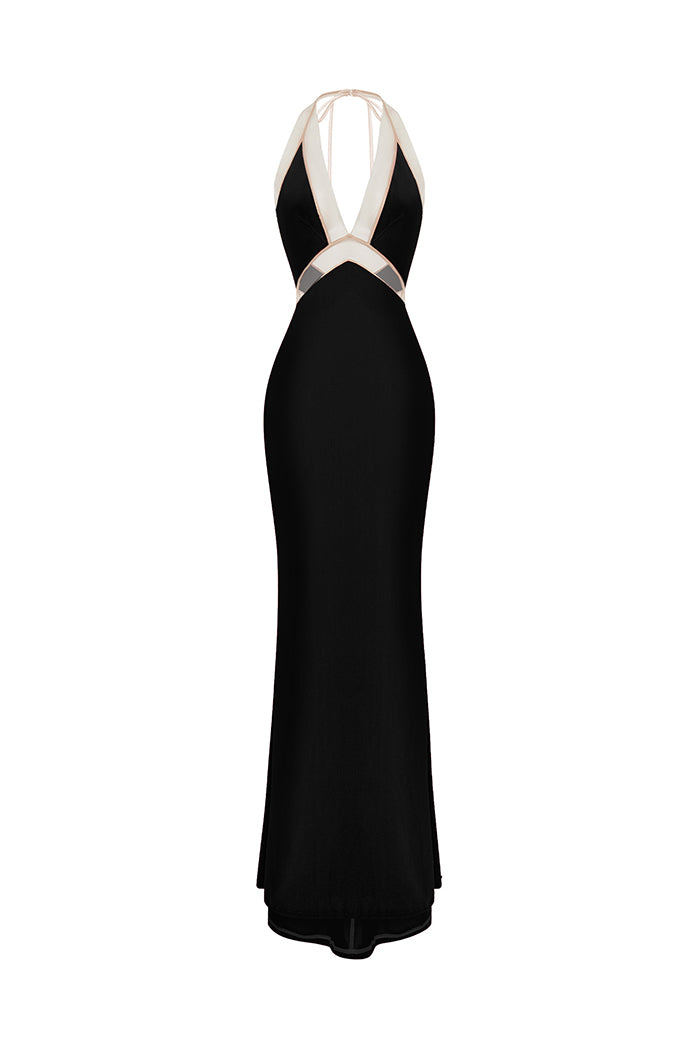 Velvet maxi dress – Rasario