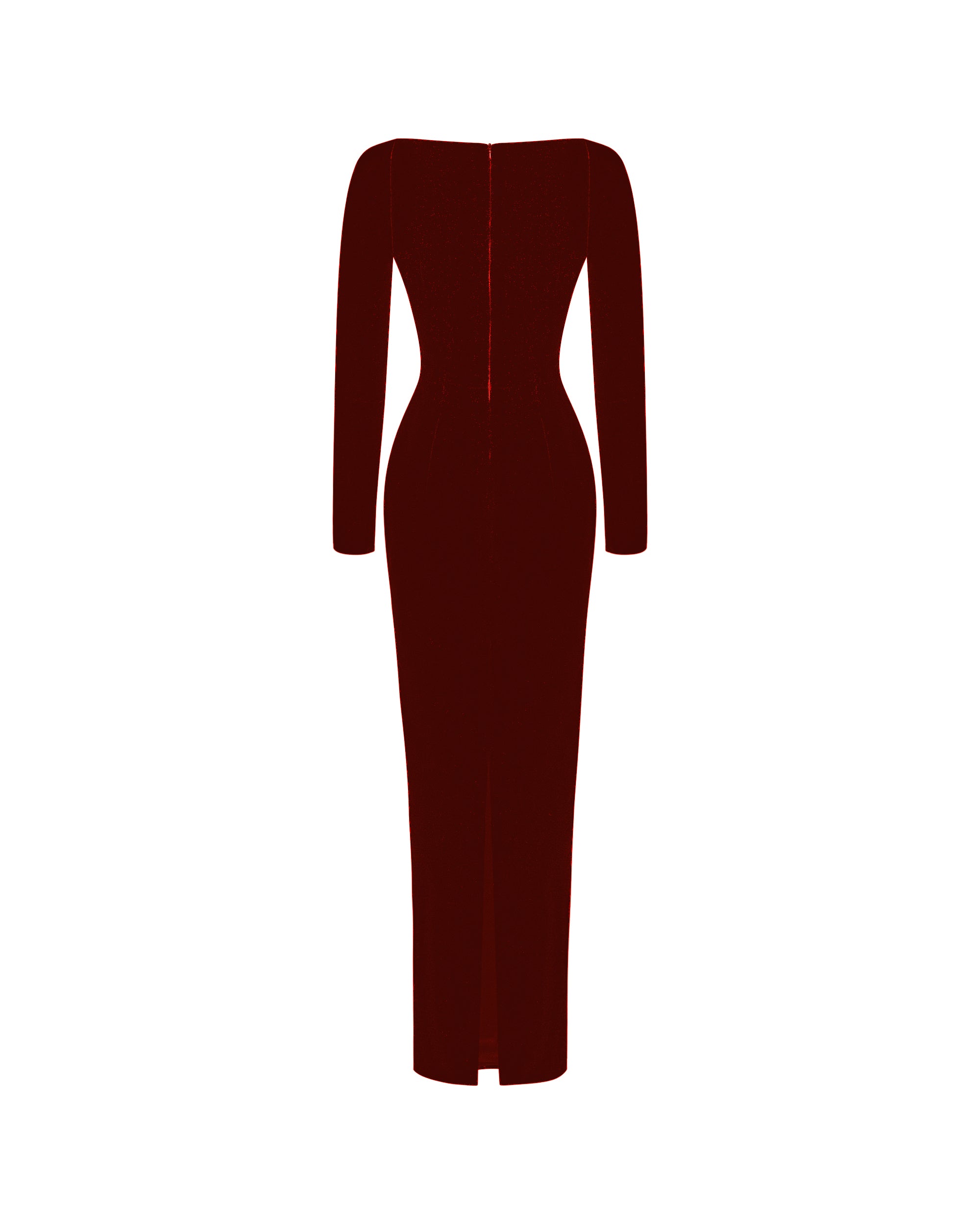 Velvet midi dress – Rasario