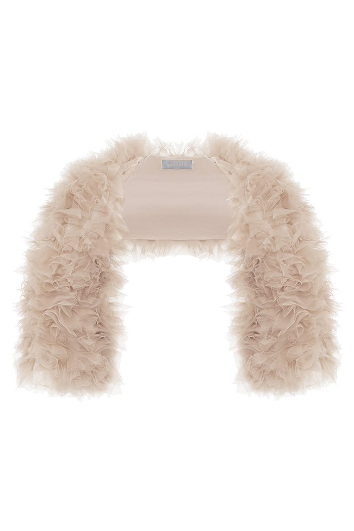 Voluminous tulle bolero – Rasario