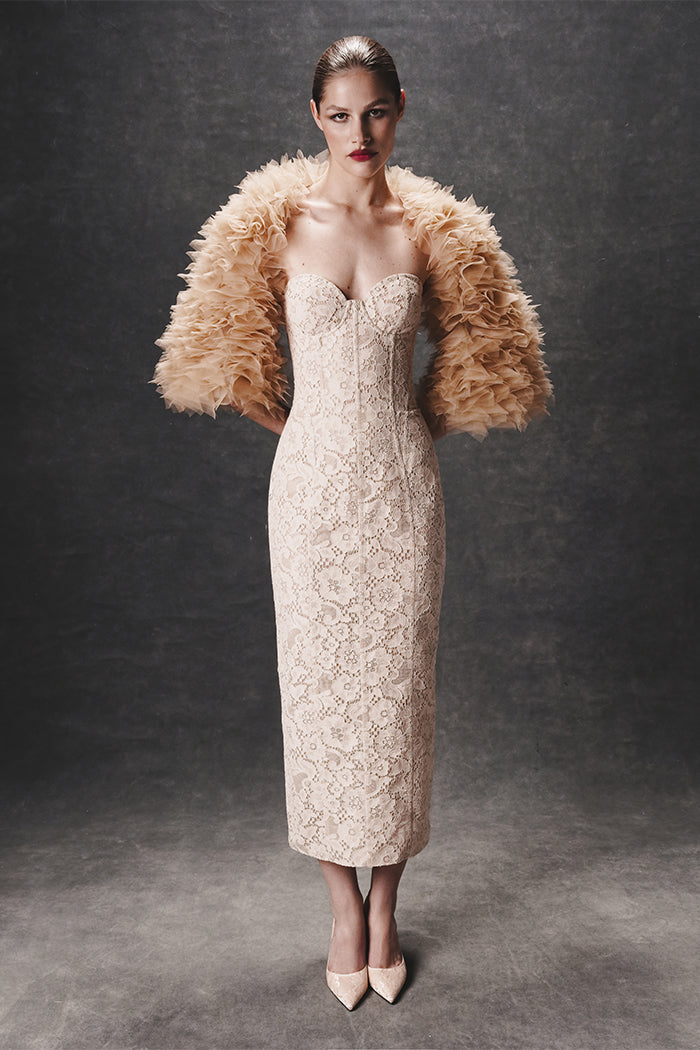 Voluminous tulle bolero – Rasario