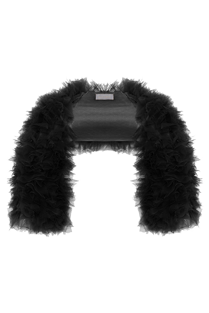 Voluminous tulle bolero – Rasario