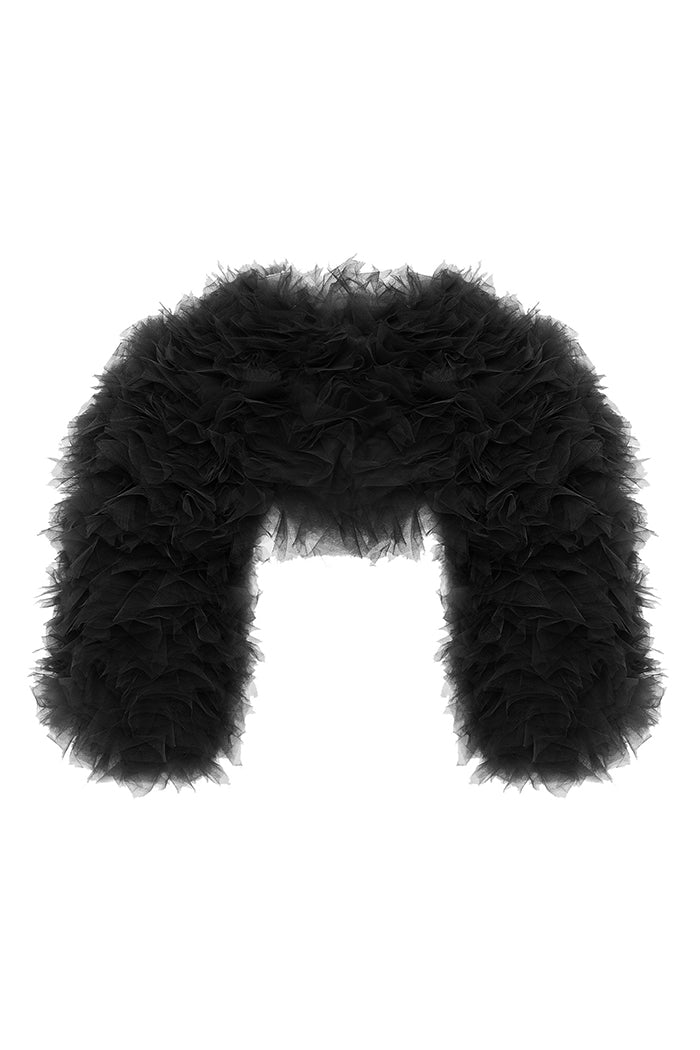 Voluminous tulle bolero – Rasario