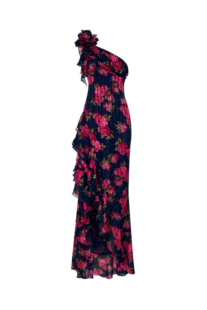 ワンピース Lauris Chiffon Long Dress barbara-wedding-dress-