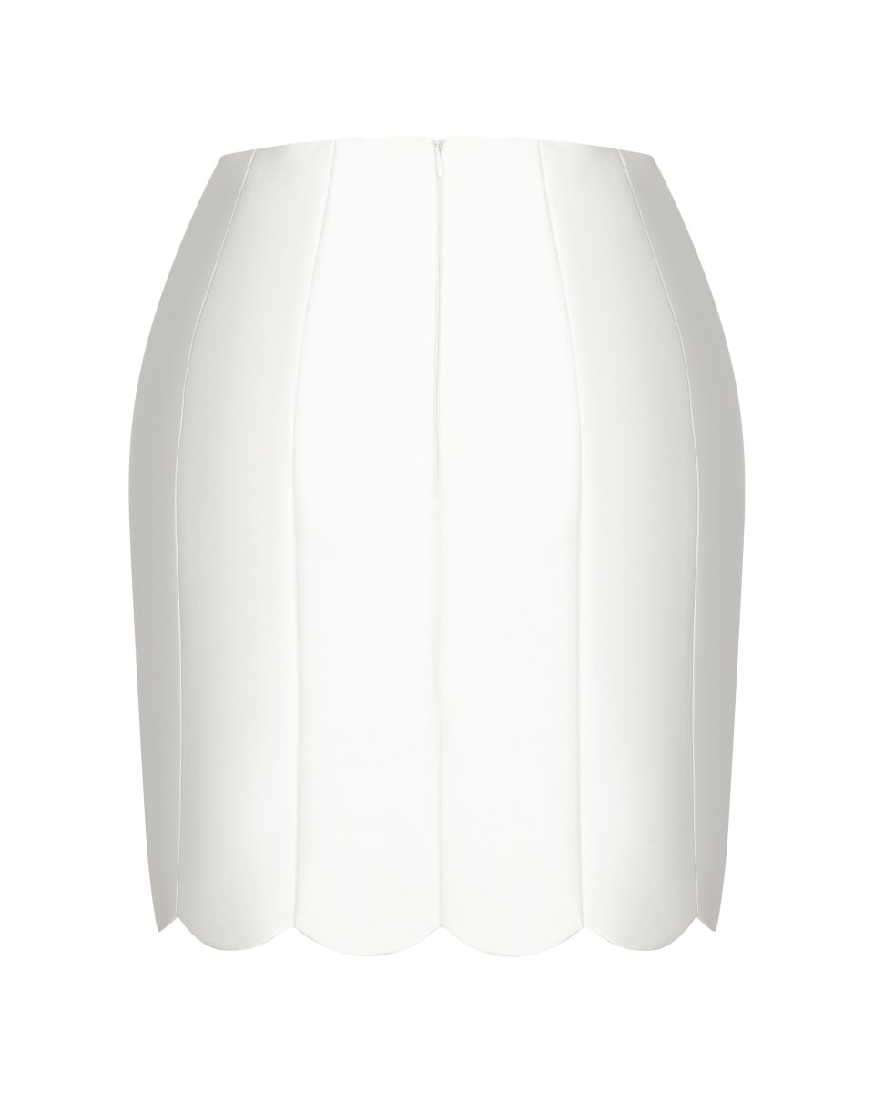 Satin mini skirt – Rasario