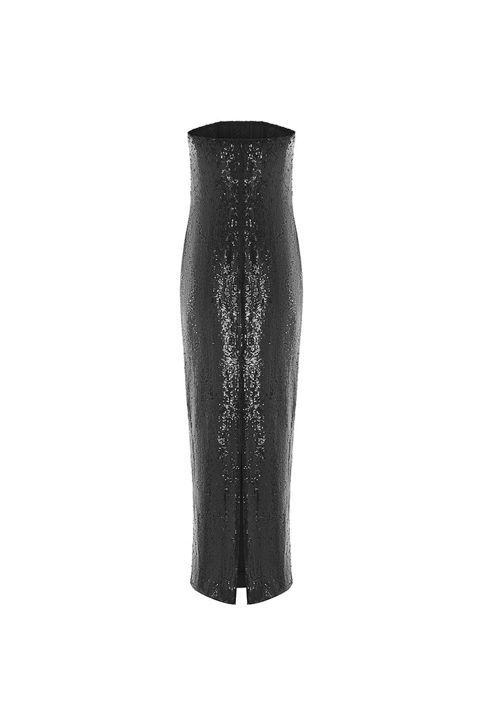 Sequined corset maxi dress – Rasario